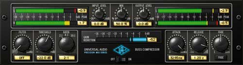 UAD precision buss compressor