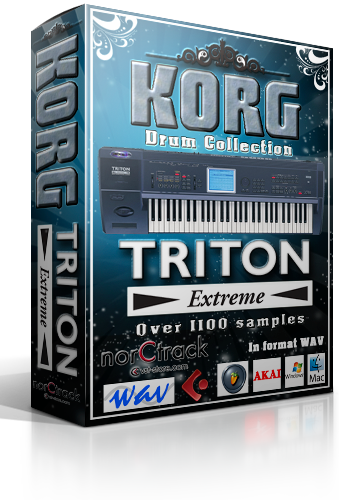 norCtrack Korg Triton WAV DRUMS