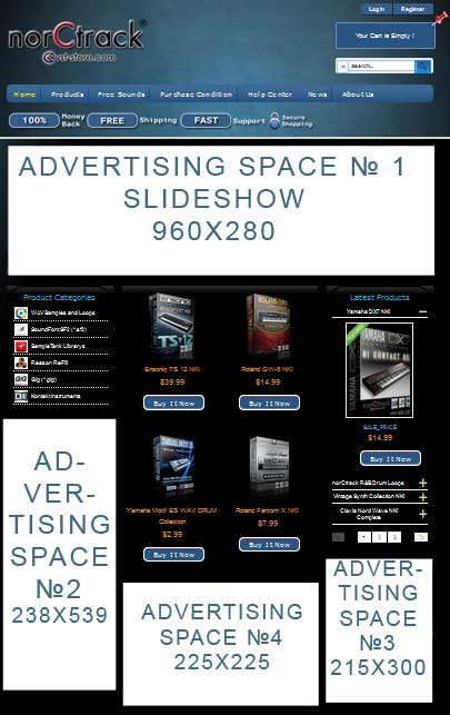 advertise space